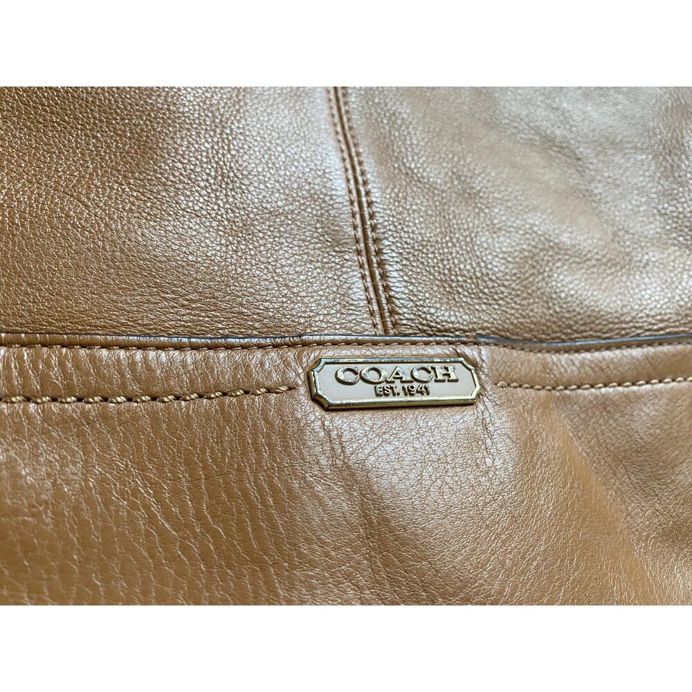 Vintage Coach Parklane Hobo Bag 2013 pebbled leather f23293 - Picture 2 of 10